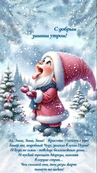 С добрым зимним утром! ...