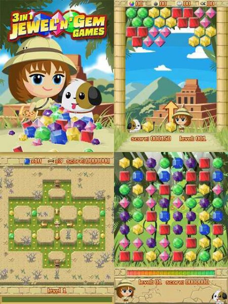 3in1 JewelnGem Sam 128x160
