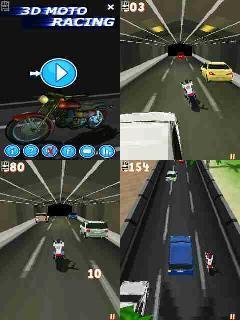 Moto Racing 3D 320x240 Full ByAnkitShaw