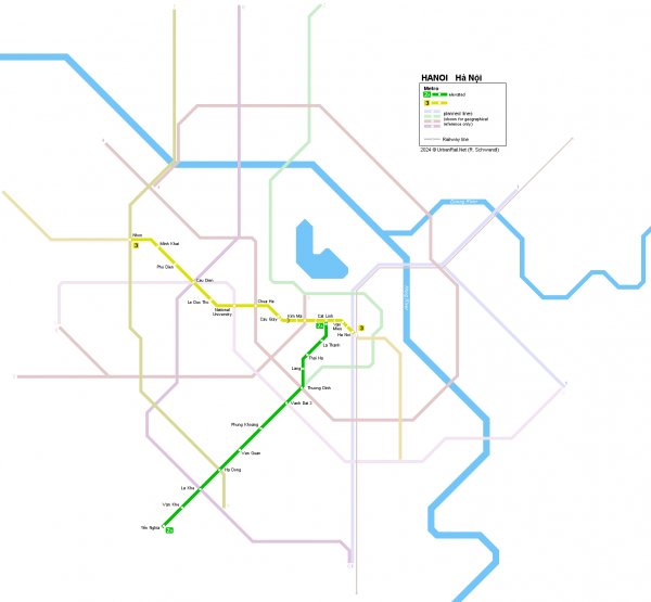 Hanoi-metro-map