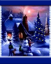 Елка анимация