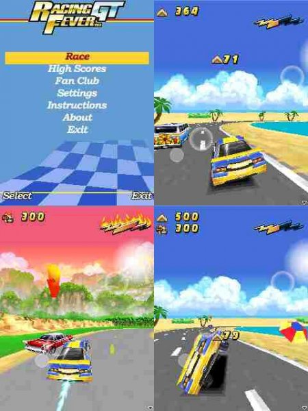 Racing Fever GT 3D 128x160 6101