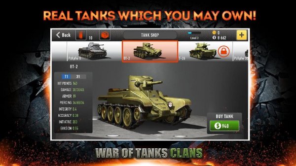 War of Tanks Clans v 1.0.3