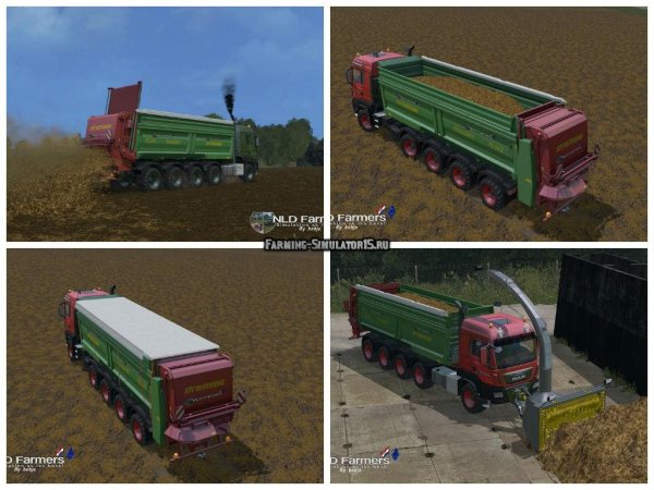 NLD farmers MAN 10x8 manure