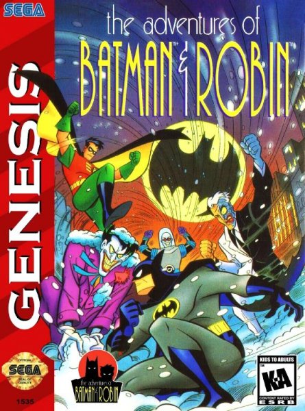 Batman &amp; Robin sega rus