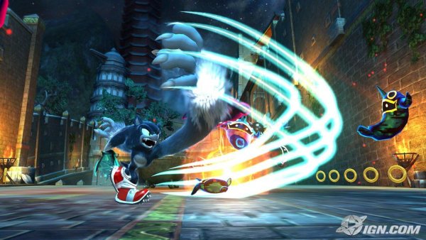 Sonic Unleashed Sony Ericsson 128x160 ru