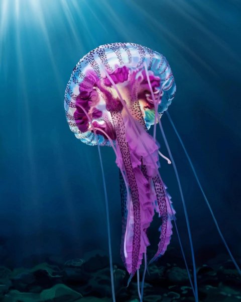 Медуза Лиловое жало