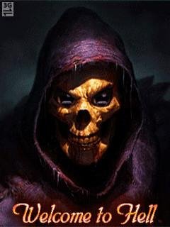 Skull man череп анимация