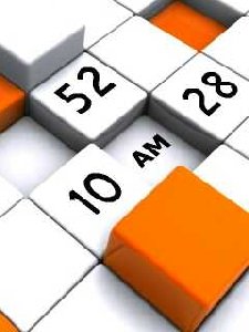 Block clock Alla1411 v.49