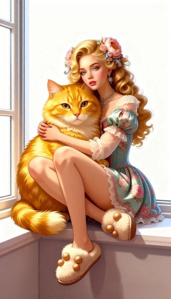 Рыжий кот
