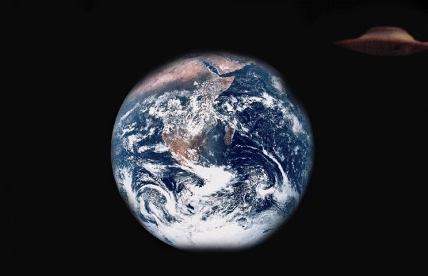 UFO-and-Earth