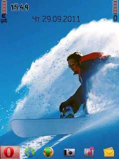 Snowboarding