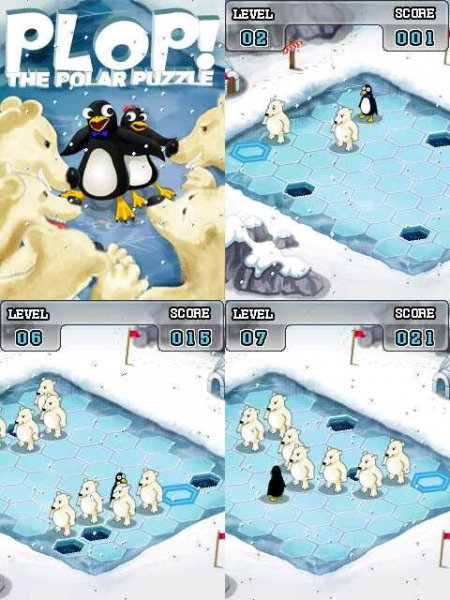 Plop the Polar Puzzle 240x320 N73
