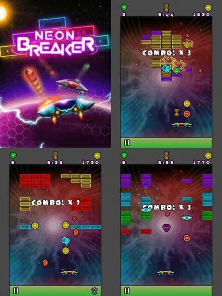Neon Breaker 320x240 E61