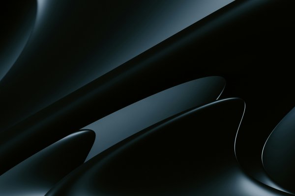 Black-smooth-curved-dark-modern