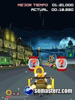 SonicRacing LG Nokia Asha Touch 400x240