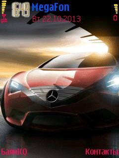 Mercedes car анимация