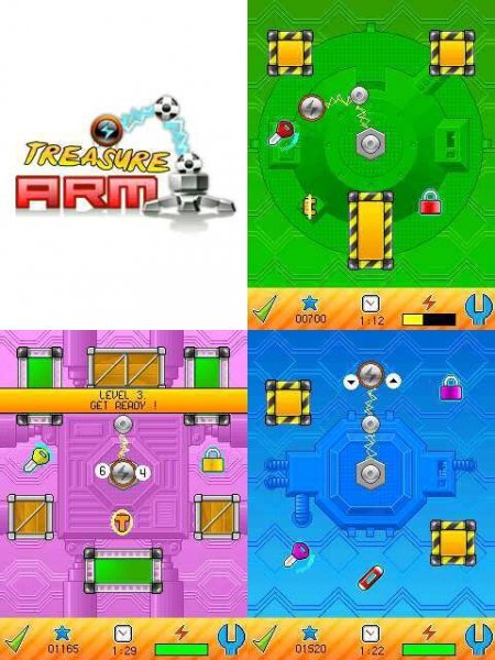 Robot Treasure Arm 240x320 N73