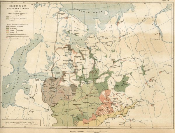 Russian North colonization