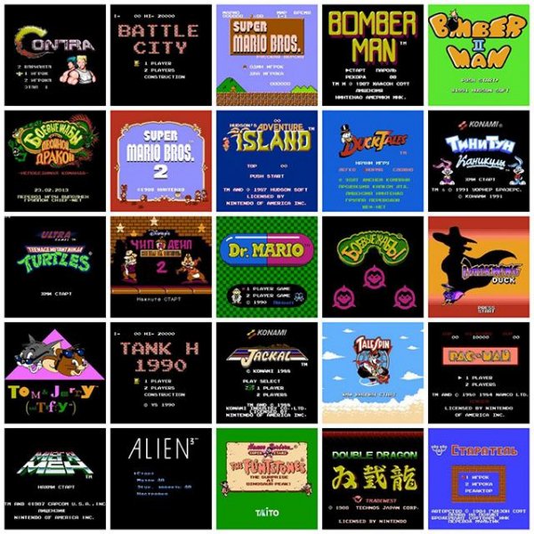 Dendy (лучший сборник игр Dendy 8bit)