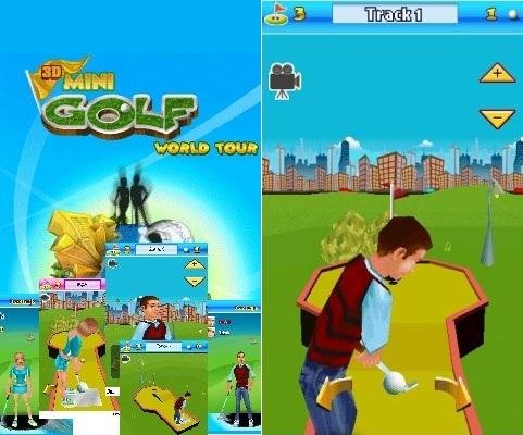 3D Mini Golf World Tour 320x480