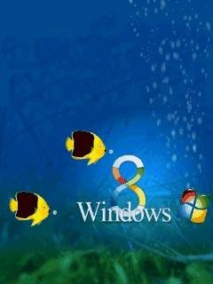 Animated aquarium Windows 8