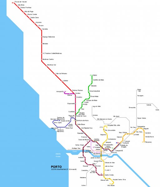 Porto-map