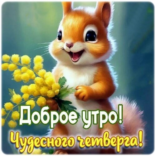 Открытка доброе утро