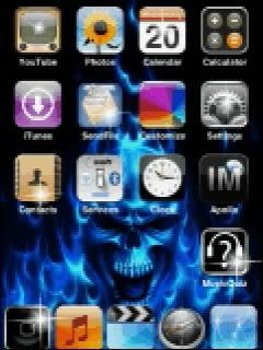Iphone skull анимация иконки
