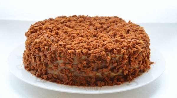 пышный медовик