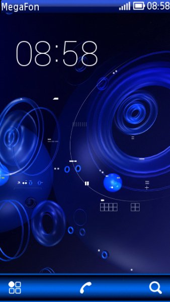 Blue Rain II HD by Kallol v5