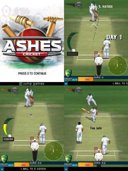 Ashes Cricket SE 240x320 k800