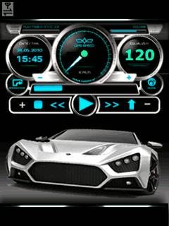 Zenvo car player animated