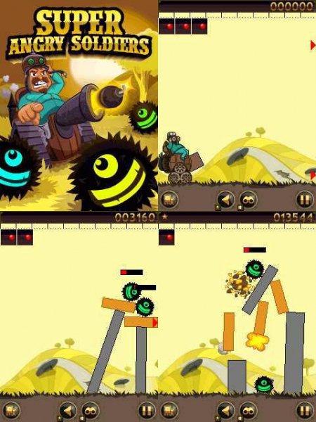 Super Angry Soldiers 320x240 C3