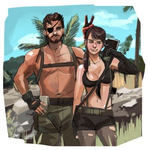 Снейк и Тишина Venom Snake and Quiet