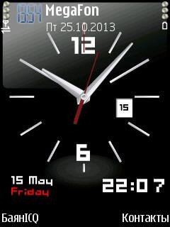 Clock часы классика анимация