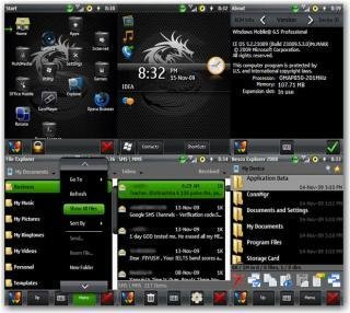 hollblack theme W VGA