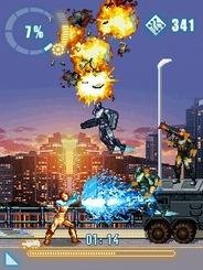 IronMan3 Nokia Asha Touch 400x240