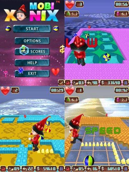 Mobi Xonix 3D 240x400 Asha305