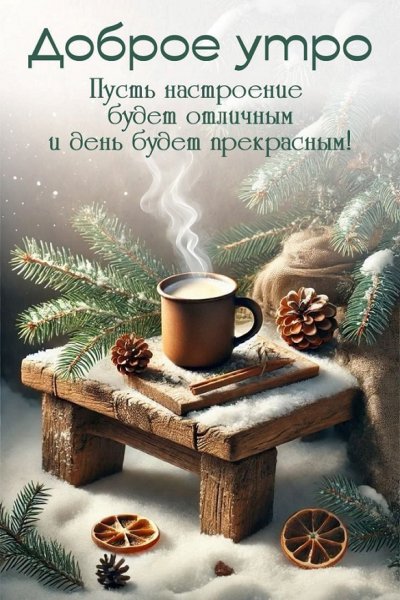 Доброе утро! Пусть настроение будет отличным...