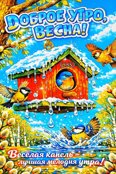 Доброе-утро,весна