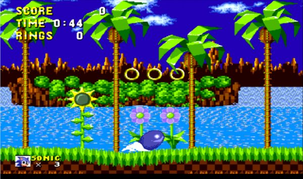 Sonic The Hedgehog (with Spin Dash)