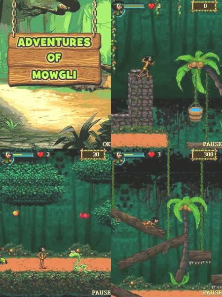 Adventures of Mowgli 320x240 E72