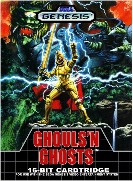Ghouls"n Ghosts (Rus) Sega MD. GEN