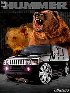 Hummer car медведь by trewoga