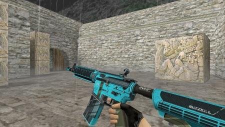 M4A4 Buzz Kill Blue