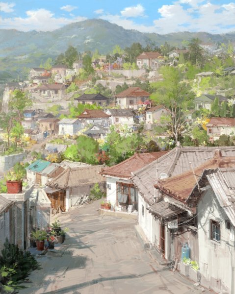 корейская деревня