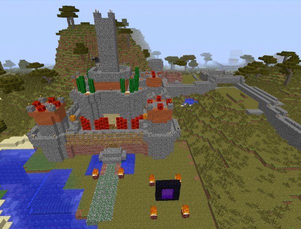 карта майнкрафт 1.7.2 продолжение