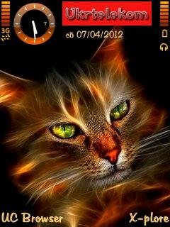 Orange Cat by Trewoga