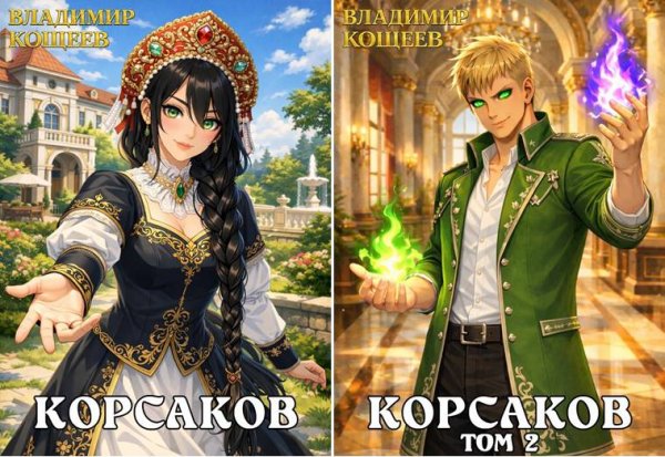 В Кощеев Цикл Корсаков [2 книги] (2026) [FB2]
